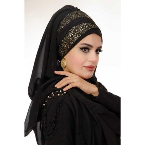 Solid color cotton scarf hijab for muslim women jersey female head wrap turban foulard femme musulman evening dresses wedding
