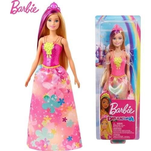 Original Barbie Doll Mermaid Dolls Dreamtopia Toys for Girls Juguetes Princess Barbie Clothes Baby Toys for Children Birthday