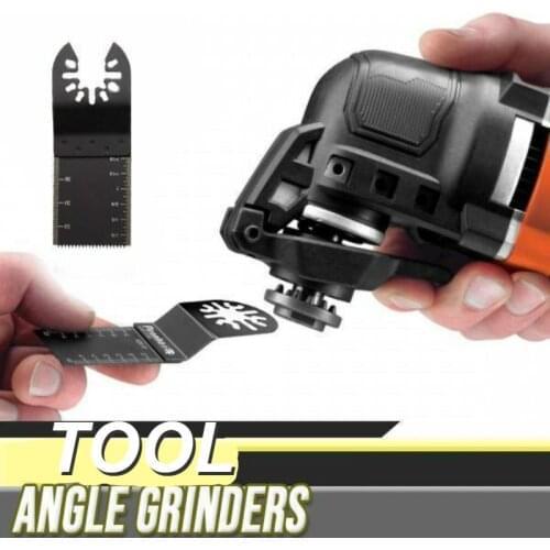 Wood Oscillating Saw Blades 34mm Universal Saw Blade Oscillating Multi Tool Wood Cutting Straight Scale Multitools Hand Tool Set