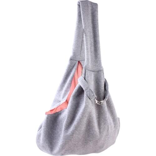 Portable Hands-Free Reversible Pet Carrier Dog Cat Carry Bag Shoulder Bag Double-Sided Tote Handbag Outdoor Travel Pet Supplies