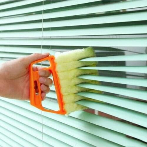 Vertical Window Blind Cleaner Brush Blinds Cleaning Brush For Air Conditioner Duster Cleaner Hand-held Households Cleaning Brush
