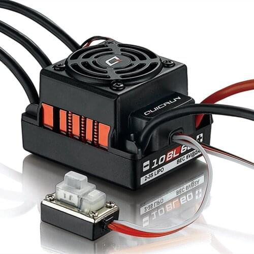 HobbyWing QuicRun WP 10BL60 Brushless Waterproof 60A ESC For 1/10 RC Car Buggy Truck Monster Truggy Rock Crawler RC4WD