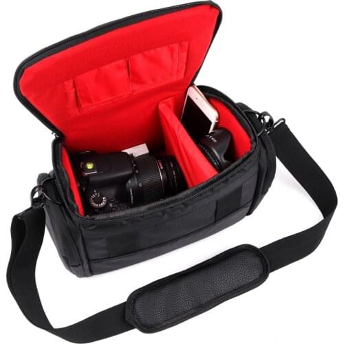 Universal Waterproof DSLR Camera Bag Case Shoulder Bag For Canon Camera Nikon Sony alpha Fujifilm Panasonic Foto Photo Bag