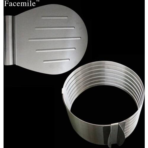 Facemile Cake Transfer Device Board Stainless Steel Cake Lifter Cake Bread Cutter Leveler Slicer Kitchen Accessoires Tool Set