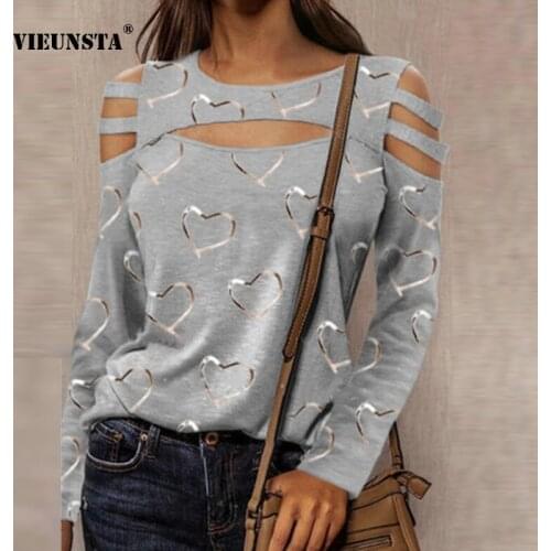 VIEUNSTA Openwork Blouses