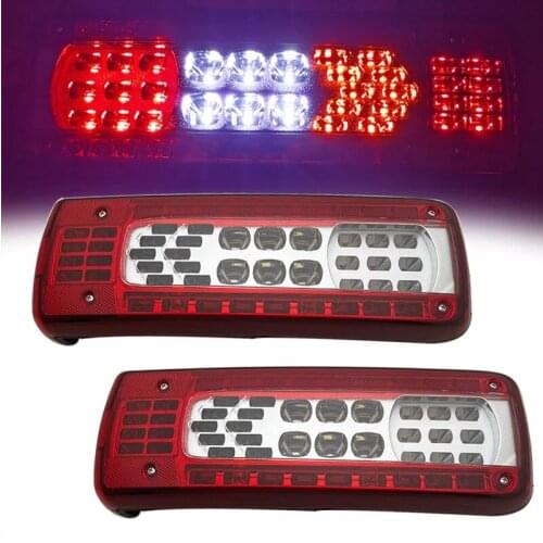 1Pcs 24V Tail Light For Volvo Heavy Truck Trailer Parking Brake Turn Signal Light Left And Right