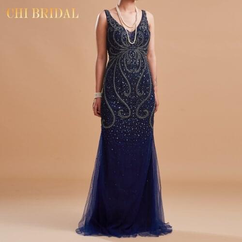 Womens Evening Dress Noble And Sexy Long Dress Female Elegant Handmade Ladies Long Dress