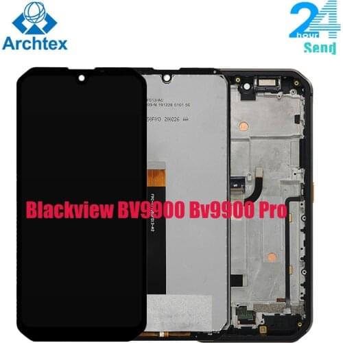 For Original Blackview BV9900 LCD Display and Touch Screen Digitizer Assembly With Frame 5.84 Inch For Bv9900 Pro Screen