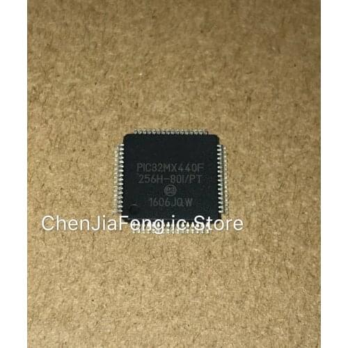 2PCS~10PCS/LOT PIC32MX440F PIC32MX440F256H-80I/PT QFP64 New original