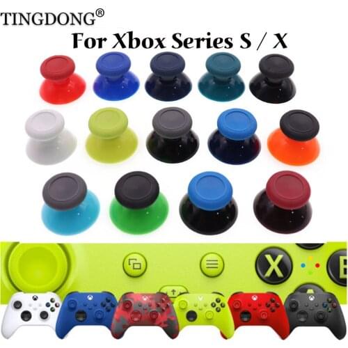2pcs 3D Analog Joystick Grips for Microsoft XBox Series X S Controller Replacement Thumb Sticks Cover Caps Accessories