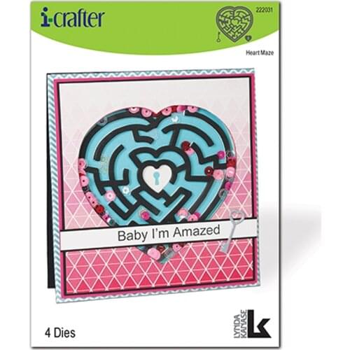 AliliArts Metal Cutting Dies Heart & lock diy Scrapbooking Photo Album Decorative Embossing PaperCard Crafts Die 2020