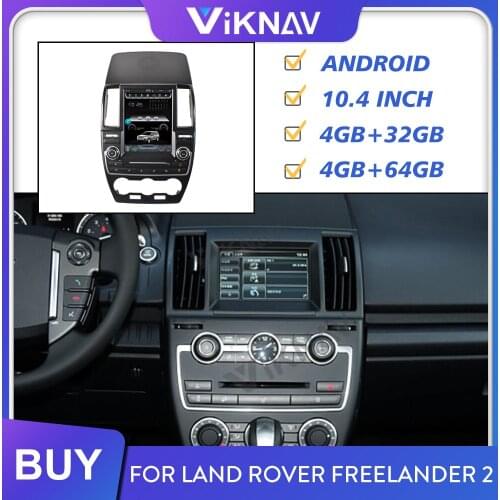 For Land Rover Freelander2 2005-2011 2012 2013 2014 2015 2016-2019 Car Radio Head Unit Stereo Receiver Multimedia Player 2Din