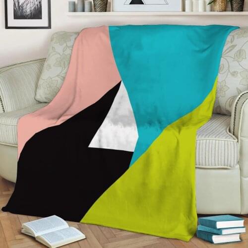 Oak Leaves and Acorns 3D Printed Velvet Plush Throw Fleece Blanket Bedspread Sherpa Blanket Home Decora