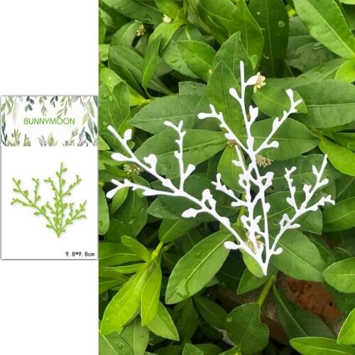 CH 2021 New Arrival Leaf flower 2 Stencil Metal Cutting Dies For Scrapbooking Practice Hands-on DIY Album Card Handmade Tools