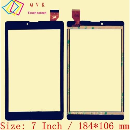 Black 7 Inch for DIGMA OPTIMA 7100R 3G TS7105MG tablet pc capacitive touch screen glass digitizer panel Free shipping