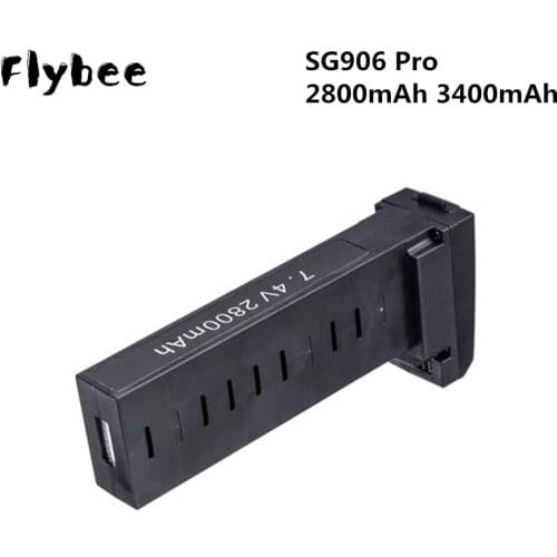 Sg906pro Brushless Drone Quadcopter Spare Parts Upgrade Original 7.4V 2800mah and 7.6v 3400mah Large Capacity LiPo Battery