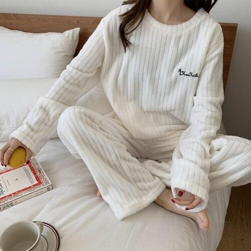 Fnoce Women's Warm Pajamas