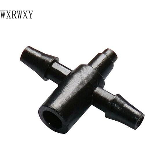 Wxrwxy dripper tee water splitter 3/5 drip irrigation dropper Connector drip irrigation for greenhouse Splitter watering 300pcs