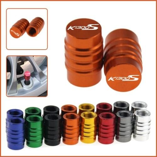 Wheel Tire Valve caps CNC Aluminum Airtight Covers For BMW K1300S Motorcycle Accessories Parts