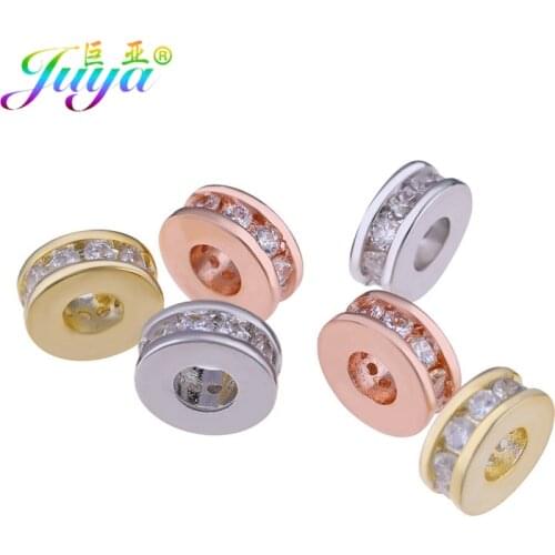 5mm 7mm 8mm 9mm 10mm Beads Handmade Round Hole Metal Spacer Beads Accessories For DIY Natural Stones Beadwork Jewelry Making