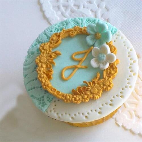 Cake Lace Circle Silicone Cake Mold Fondant Mold Cake Decorating Tools Chocolate Gmpaste Mould Cake Mould