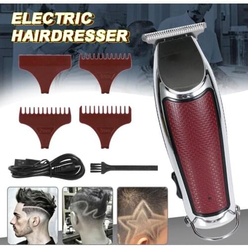 Oil Head Electric Hair Clipper Mens Barber Trimmer Beard Shaver Razor Hair Cutting Trimming Machine For Home Barber