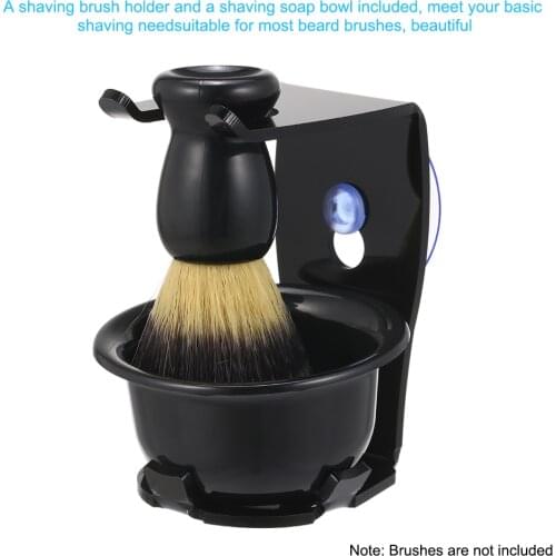 Having Kit for Male Shaving Brush Holder + Soap Bowl Male Beard Shaving Soap Bowl Shaving Stand Shaving Tool Set