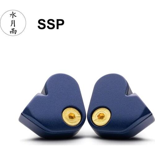 Moondrop SSP Beryllium Plating Dome Dynamic HiFi In-Ear Earphone Super Spaceship PLUS 2Pin 0.78mm Detachable Cable