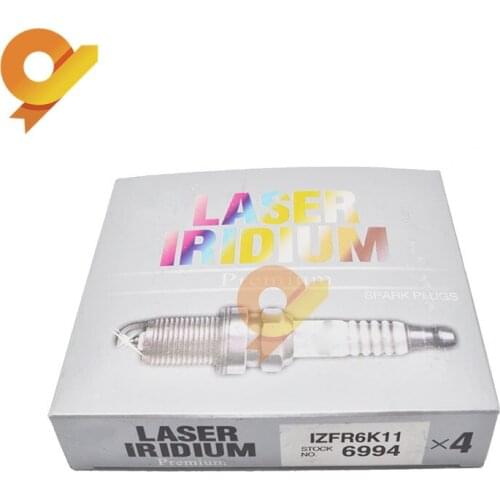 New 4pcs/lot IZFR6K11S IZFR6K11NS 9807B-561BW IRIDIUM Spark Plug For Honda Civic L4 1.8L 1.8 L 2006-2011 IZFR6K-11S IZFR6K-11SN