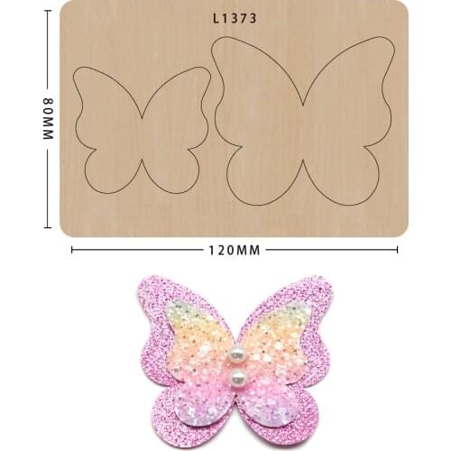 New Butterfly Wooden Die Scrapbooking Making New Craft Cutting Dies Suitable For Common Die Cutting Machines On The Market