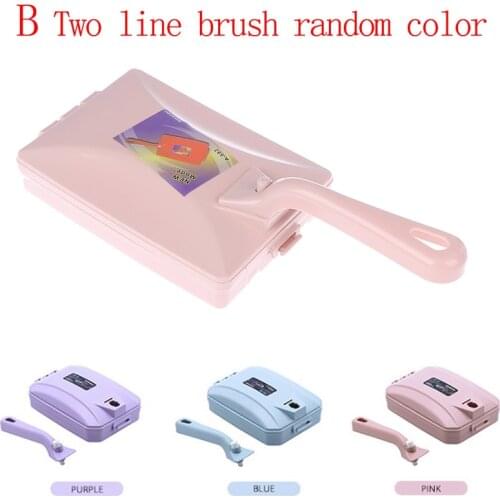 New Creative Carpet Brush Sweeper Handheld Sofa Bed Pet Hair Debris Crumb Dirt Fur Cleaner Roller Home Cleaning Tools