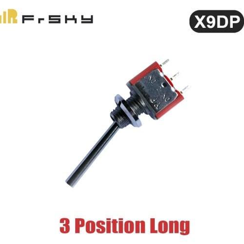 FrSky Taranis X9D Plus Transmitter 3 Position Long Toggle Switch
