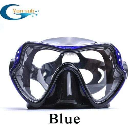 YONSUB Professional Hight Quality Scuba Diving Mask Underwater Goggles Diving Mask Snorkel Swimming Goggles High Performance