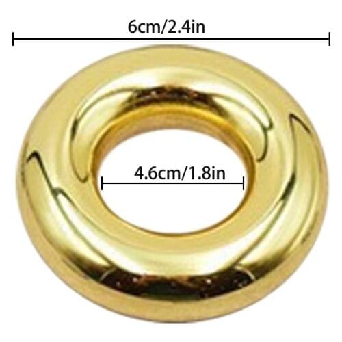 R2JC Creative All in One Round Bottle Opener Metal Multi Opener Easy to Use for Home