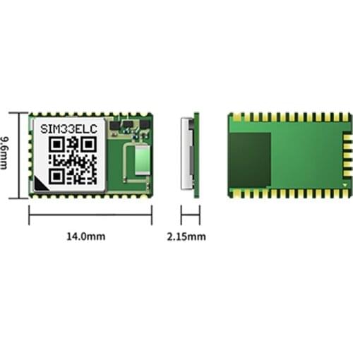 SIMCom SIM33ELC GPS GLONASS Galileo QZSS embedded antenna GNSS module 100% new original