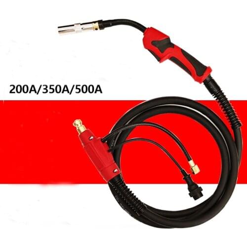 200A/350A/500A Panasonic CO2 MIG welding torch, MAG weld gun for MIG MAG Welding Machine