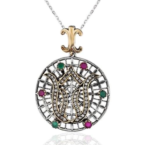 Tevuli 925 Sterling Silver Tulip Authentic Lady Necklace