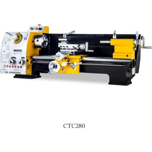 CTC280 Industrial Grade Lathe Household Lathe Small Lathe Small Machine Tool Metal Lathe Ordinary Lathe