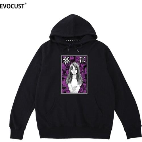 Junji Itou Kawakami Tomie japanese Anime Manga Japan Weeaboo Otaku Horror Vintage Hoodies Sweatshirts men women unisex Cotton