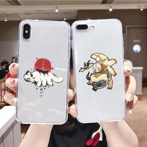 Avatar The Last Airbender Appa Phone Case For Xiaomi Redmi Note 7 7A 8 8T 9 9A 9S 10 K30 Pro Ultra transparent silicone bumper