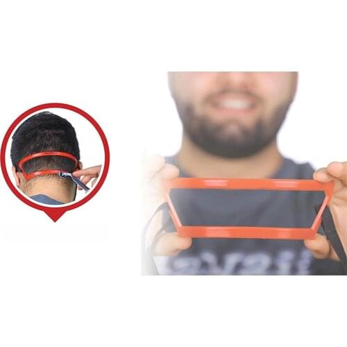 Magic Salon Barber Neck Hair Line Guide Neckline Haircuts Template Hair DIY Tool Hair Template Neck Hairline