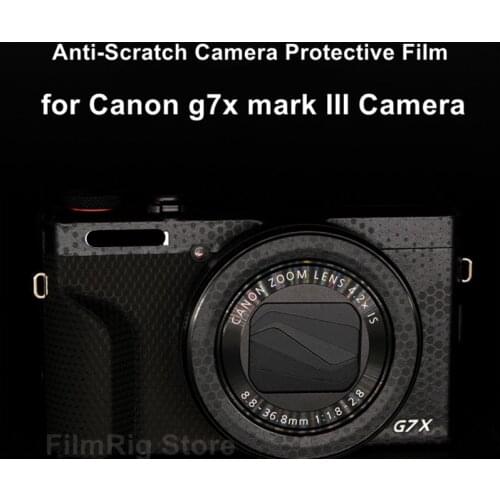 3M Material G7XIII Anti-scratch Camera Cover Skin For Canon G7 X Mark III Camera Decal Protector Coat Wrap Cover Sticker Film