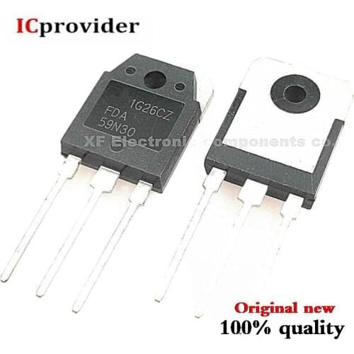 10pcs/lot FDA59N30 59N30 MOSFET N-CH 300V 59A TO-3P Best quality