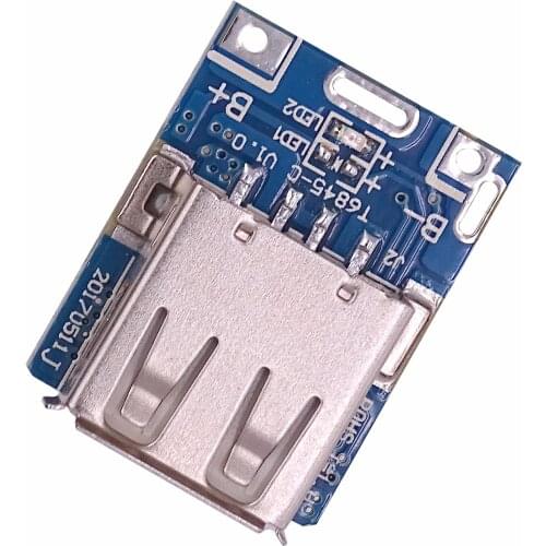 5V Boost Step Up Power Module Lithium LiPo Battery Charging Protection Board LED Display USB For DIY Charger 134N3P Program