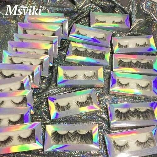 5D/8D Dramatic False Eyelashes Bulk Wholesale Vendor Fluffy Wispy Volume 25mm Mink Lashes Supplier Makeup Beauty Lash Custom Box