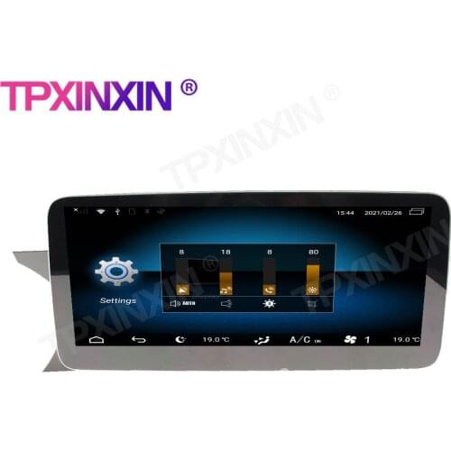 8+128G For Mercedes-Benz C 2011-2014 Car Multimedia Player Car Stereo GPS Navigation Auto Radio Head unit DSP IPS
