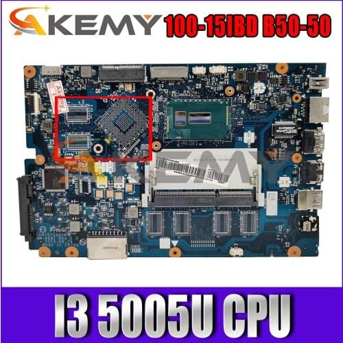 Akemy CG410/CG510 NM-A681 Motherboard For Lenovo 100-15IBD B50-50 Laptop Motherboard CPU I3 5005U DDR3 100% Test