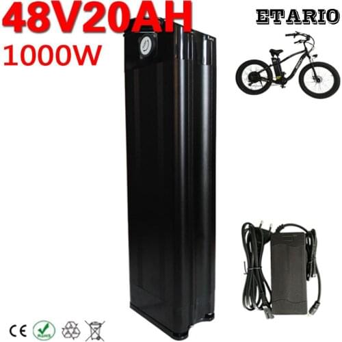48V Battery Pack48V 8AH 9AH 10AH 12AH 13AH 15AH 16AH 18AH 20AH Electric Bike Battery 48V 1000W 750W 500W E-Bike Lithium Battery