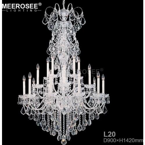 Large Chandelier Modern K9 Crystal Chandeliers lustres de cristal lamparas Long Chandelier Lighting Fixture For Living Room