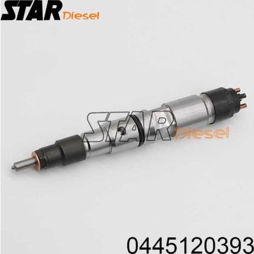 Common Rail Injector 0445120393 1112010630 Fuel Injection Nozzle 0 445 120 393 Auto Parts 0445 120 393 For FAW Golden Dragon XML